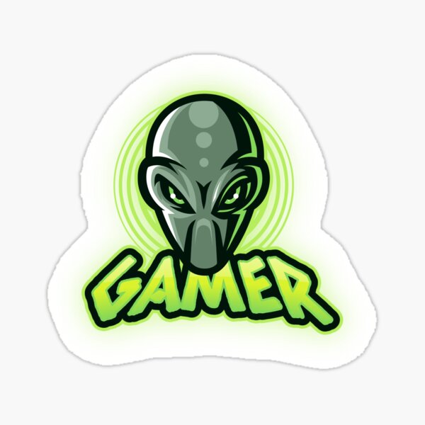 Item preview, Gamer with Glowing Alien designed and sold by PRIVARSHU.