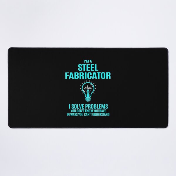Item preview, Steel Fabricator T Shirt - I Solve Problems Gift Item Tee designed and sold by miraschroe.