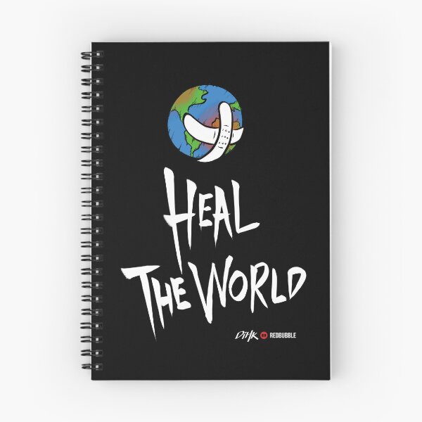 Item preview, Heal The World (Dark Background) designed and sold by DiHK.