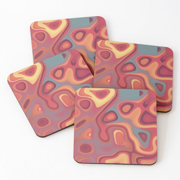 Item preview, "Dusk" wavy color palette designed and sold by rodentpad.