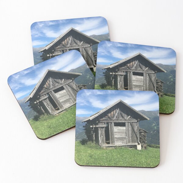 Item preview, Hut in the Austrian mountains designed and sold by ray-designs-.
