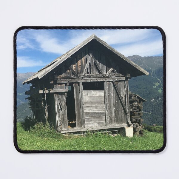 Item preview, Hut in the Austrian mountains designed and sold by ray-designs-.