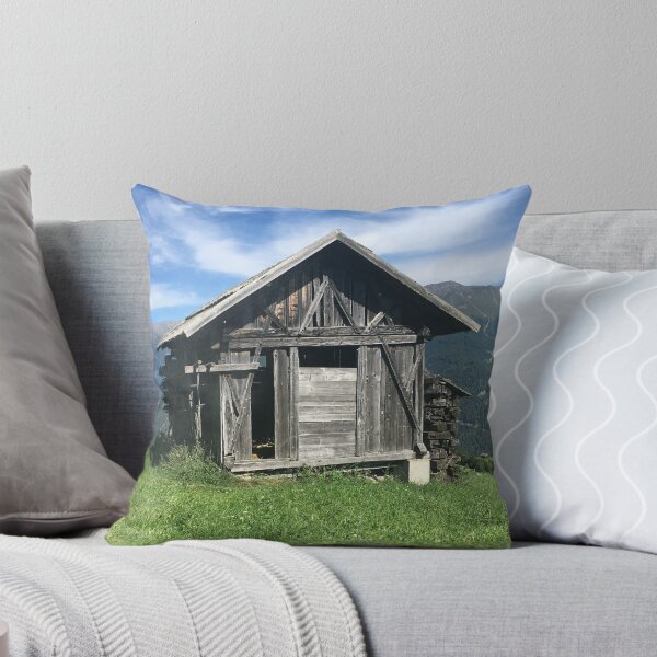 Item preview, Hut in the Austrian mountains designed and sold by ray-designs-.