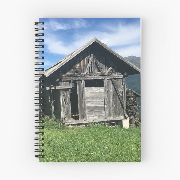 Item preview, Hut in the Austrian mountains designed and sold by ray-designs-.
