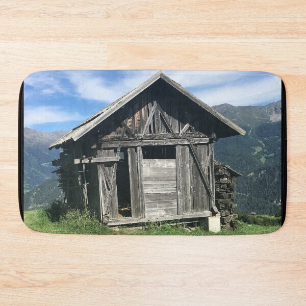 Item preview, Hut in the Austrian mountains designed and sold by ray-designs-.