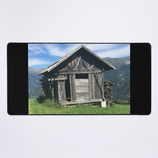 Item preview, Hut in the Austrian mountains designed and sold by ray-designs-.