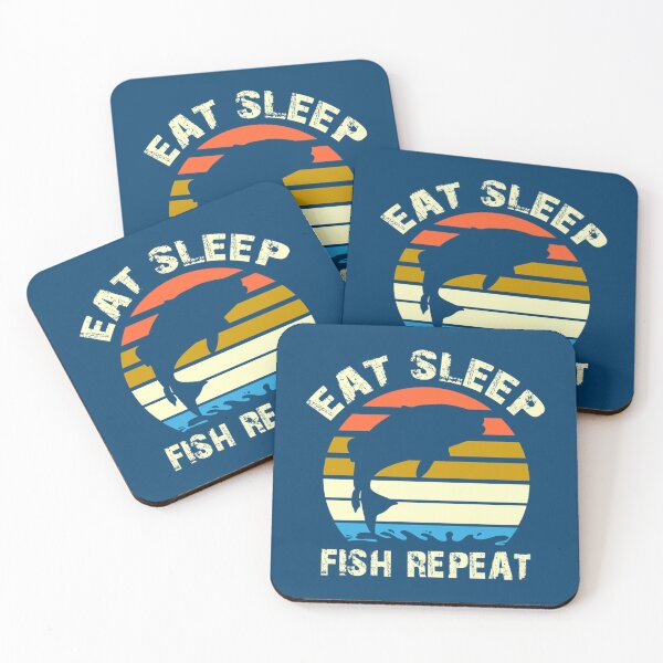 Item preview, Eat Sleep Fish Repeat   designed and sold by Junemontana.