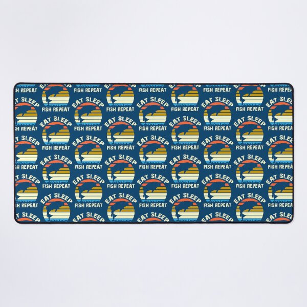 Item preview, Eat Sleep Fish Repeat designed and sold by Junemontana.