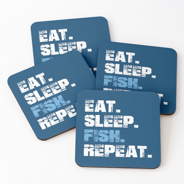 Item preview, Eat Sleep Fish Repeat Design For Fishermen   designed and sold by Junemontana.