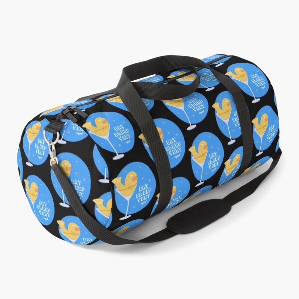 Item preview, Eat Sleep Yeet Repeat, Drink, light blue, fish   designed and sold by Junemontana.
