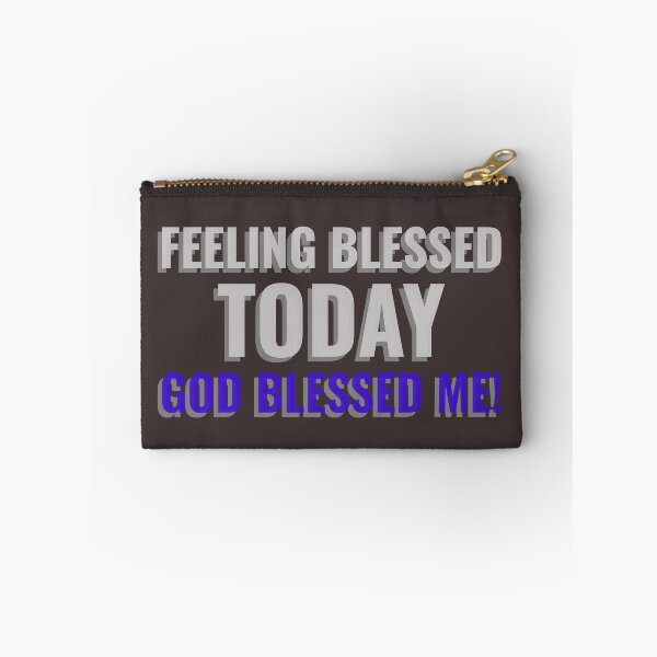Item preview,  FEELING BLESSED TODAY GOD BLESSED ME! Tshirt, mugs designed and sold by DoubleDSD.