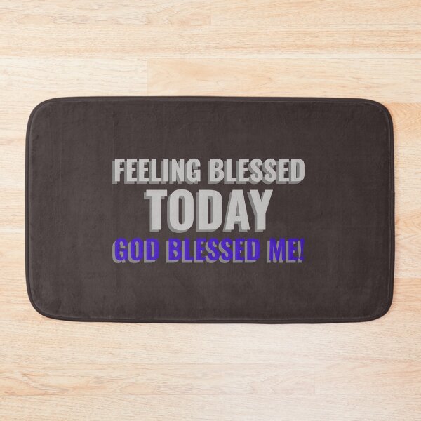 Item preview,  FEELING BLESSED TODAY GOD BLESSED ME! Tshirt, mugs designed and sold by DoubleDSD.