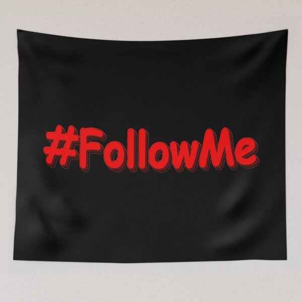 Item preview, "#FollowMe" Cute Design. Buy Now designed and sold by Health And Fitness Posts e-Store.