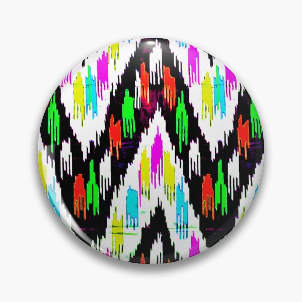 Artikelvorschau, Kammstil entwirft Ikat-Muster, usbekische Ikat-Designs entworfen und verkauft von LeFabriqueOuz.