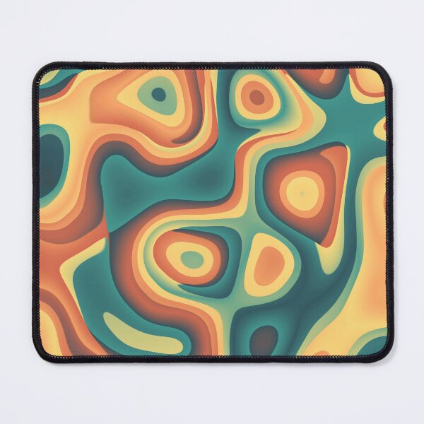 Item preview, "Rustic Riverbed" wavy color palette designed and sold by rodentpad.