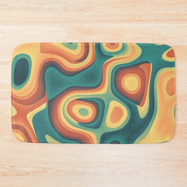 Item preview, "Rustic Riverbed" wavy color palette designed and sold by rodentpad.