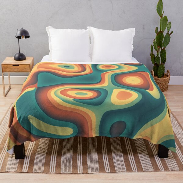 Item preview, "Rustic Riverbed" wavy color palette designed and sold by rodentpad.