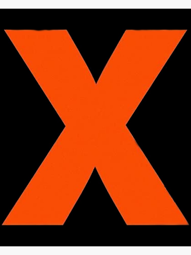 "X Movie Logo" Poster for Sale by chittong Redbubble