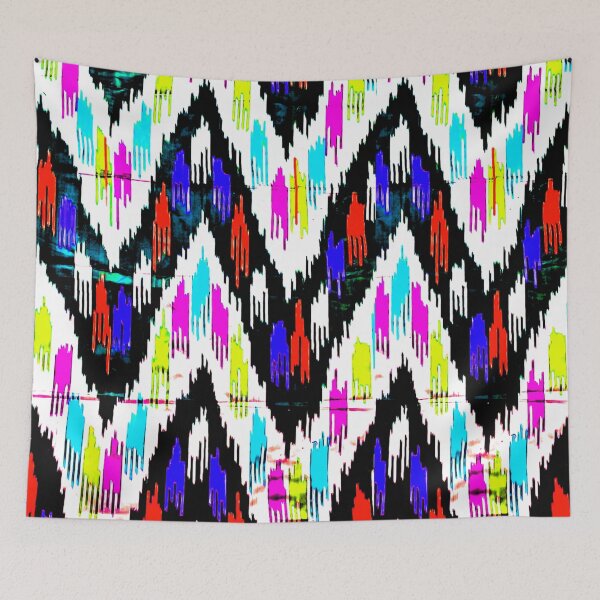 Item preview, Comb style designs ikat patterns, Uzbek Ikat designs designed and sold by LeFabriqueOuz.