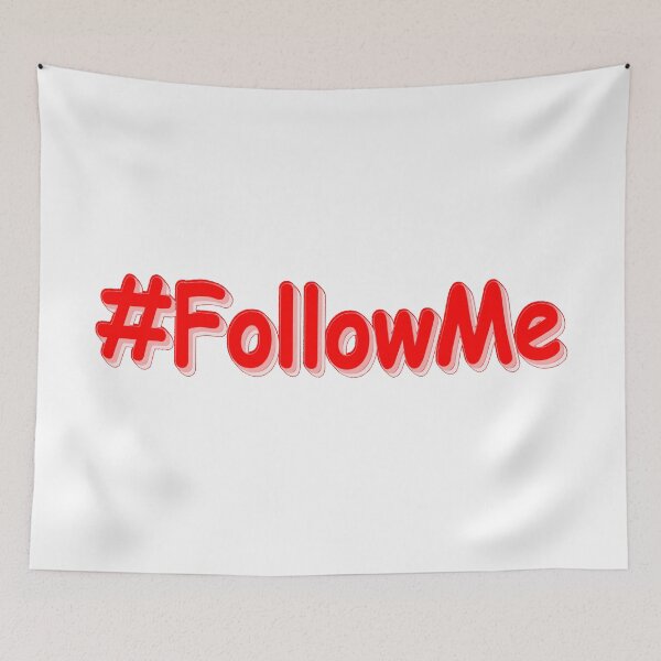 Item preview, "#FollowMe" Cute Design. Buy Now designed and sold by Health And Fitness Posts e-Store.