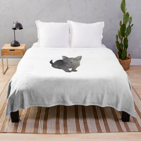 Item preview, CUTE SMALL GRAY KITTEN designed and sold by giantstep.