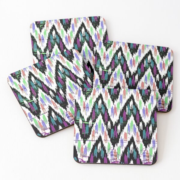 Aperçu de l'œuvre Le style peigne conçoit des motifs ikat, des motifs ouzbeks Ikat créée et vendue par LeFabriqueOuz.