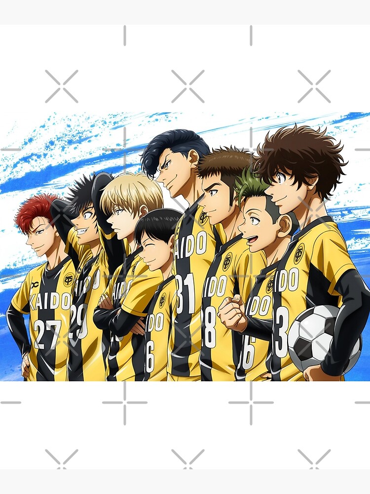 Aoashi Poster Canvas Anime Poster Soccer Ao Ashi Manga Ashito 