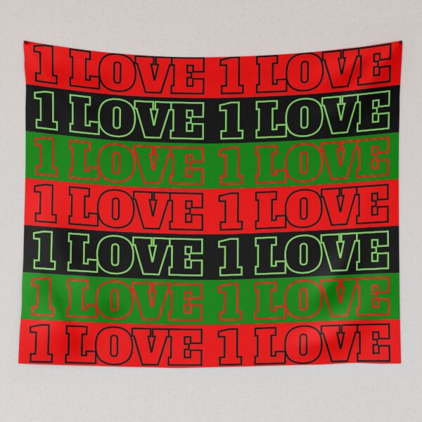 Item preview, ONE LOVE - PAN AFRICAN EDITION designed and sold by HillTopView.