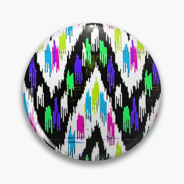 Artikelvorschau, Kammstil entwirft Ikat-Muster, usbekische Ikat-Designs entworfen und verkauft von LeFabriqueOuz.