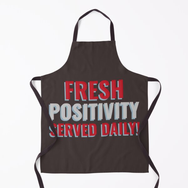 Item preview, FRESH POSITIVITY SERVED DAILY! Tshirt, mugs designed and sold by DoubleDSD.