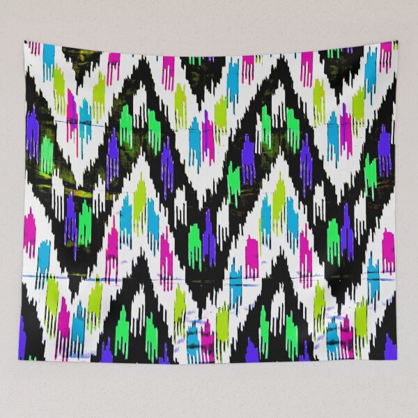 Item preview, Comb style designs ikat patterns, Uzbek Ikat designs designed and sold by LeFabriqueOuz.