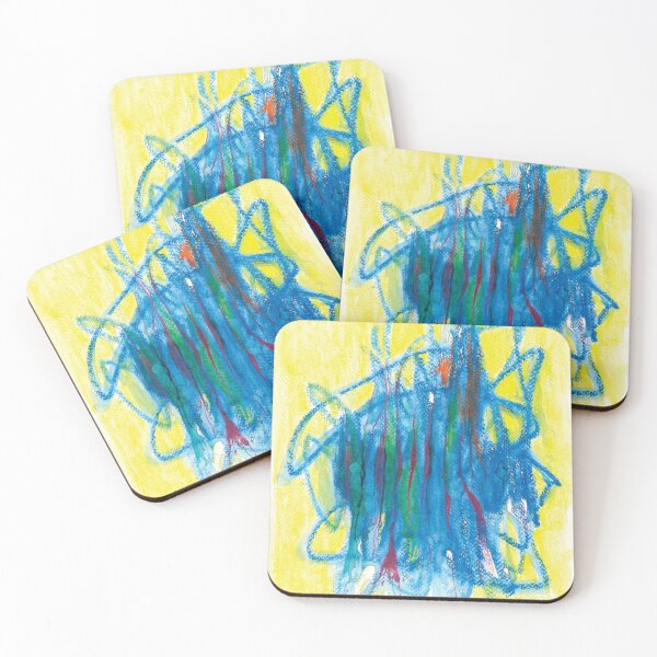 Item preview, Yellow and blue designed and sold by kreativnastudio.