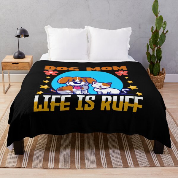 Item preview, Dog Mom Quotes ,Dog Mom Sayings :Life is Ruff designed and sold by remonss.