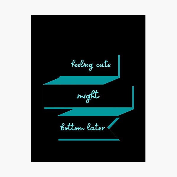Item preview, feeling cute might bottom later designed and sold by Nadjidib.