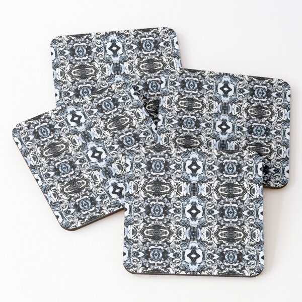 Item preview, Abstract Black and White Painting designed and sold by Creative-Voyage.
