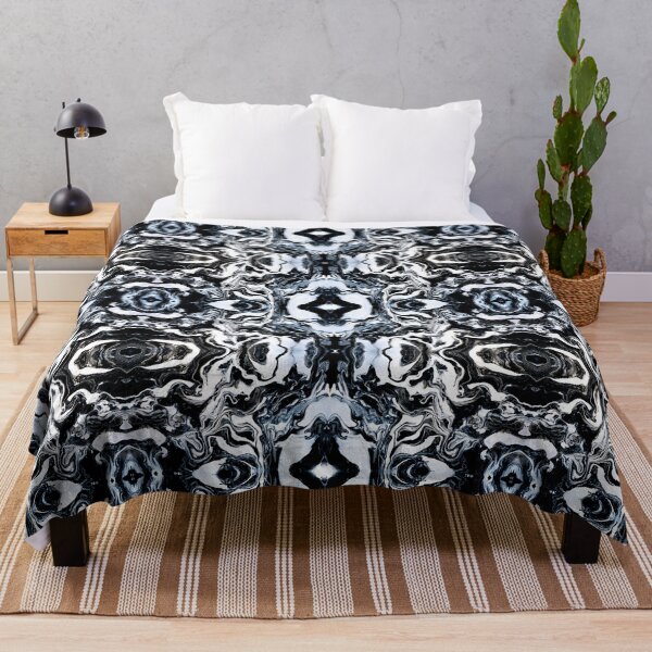 Item preview, Abstract Black and White Painting designed and sold by Creative-Voyage.