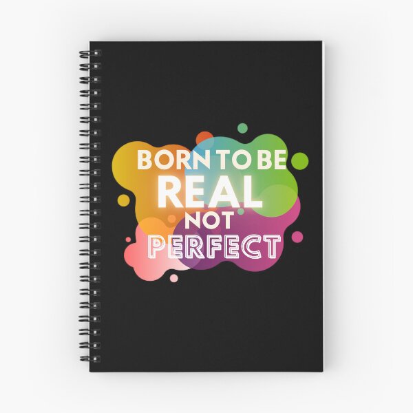 Artikelvorschau, Geboren, um echt zu sein, nicht perfekt entworfen und verkauft von JAdotdotDesigns.