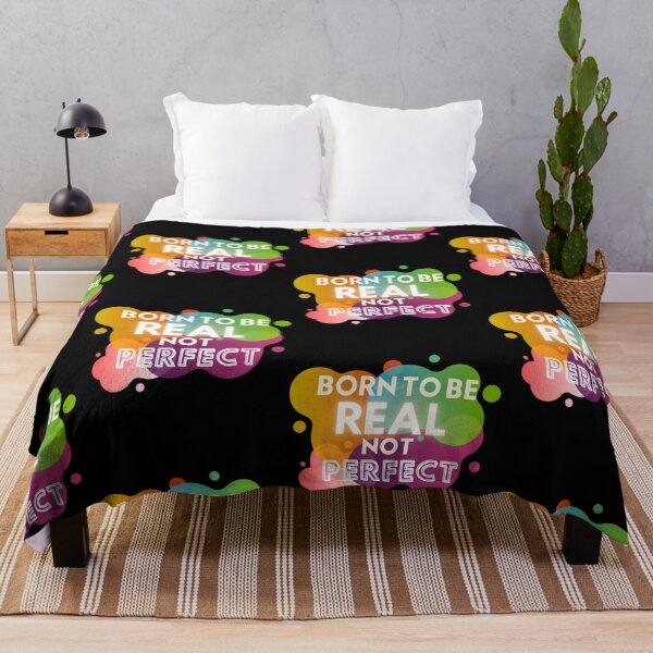 Item preview, Born to be real not perfect designed and sold by JAdotdotDesigns.
