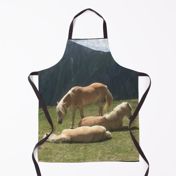 Item preview, Austrian horses on a mountain designed and sold by ray-designs-.