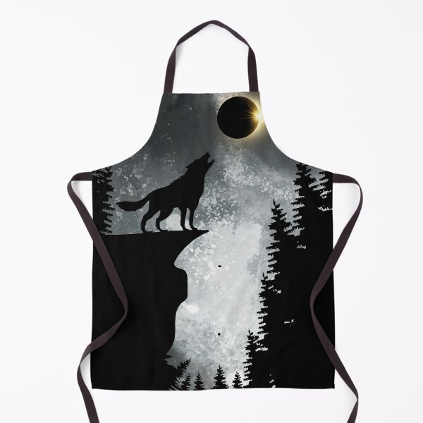 Item preview, Wolf Howling At The Eclipse designed and sold by BackTriforce.