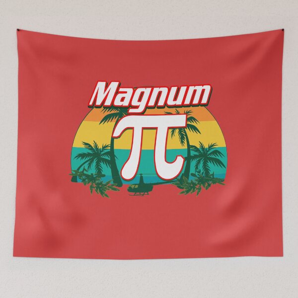 Item preview, Magnum Pi Funny Vintage Sunset Hawaiian Island Design designed and sold by david parry.