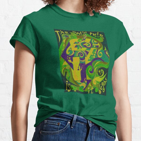 Backwards Down the Number Line - Design 2 Classic T-Shirt