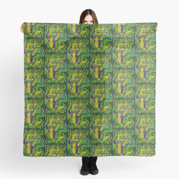 Backwards Down the Number Line - Design 2 Scarf