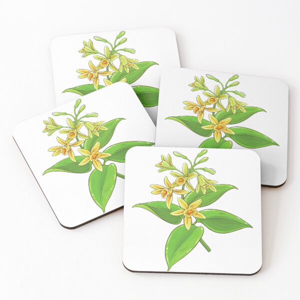 Item preview, Vanilla Bean Plant  designed and sold by King of Colored Stickers.