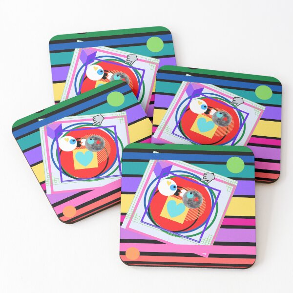 Item preview, Two Kids in Love in the Stripe House with Circles as Stars designed and sold by SnarkyTeesMugs.