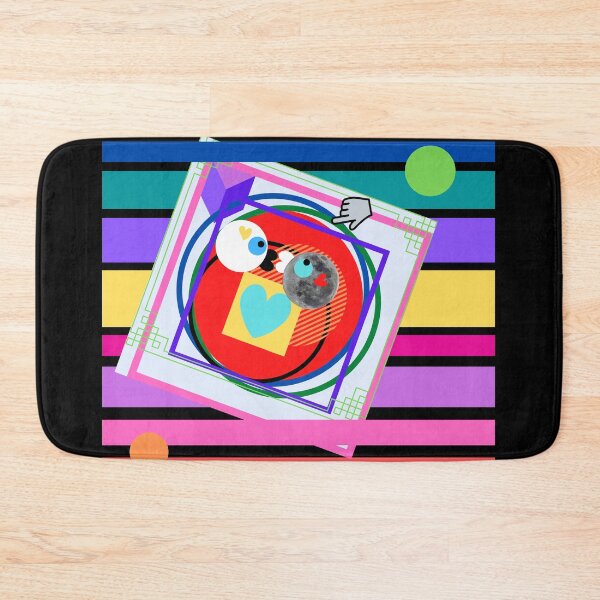 Item preview, Two Kids in Love in the Stripe House with Circles as Stars designed and sold by SnarkyTeesMugs.