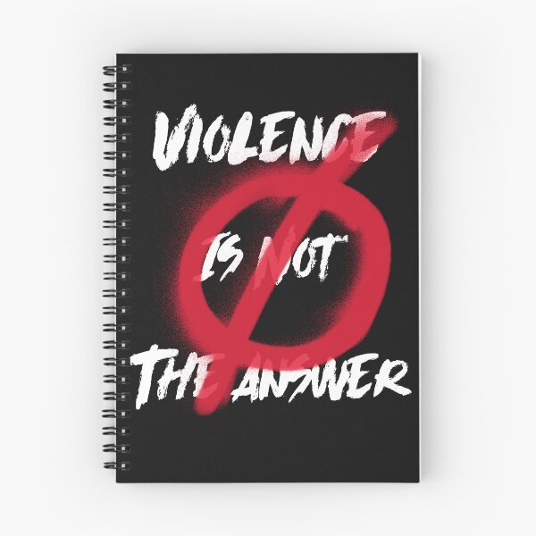 Item preview, Violence Is Not The Answer - Peace Graffiti Art designed and sold by Cerkis.