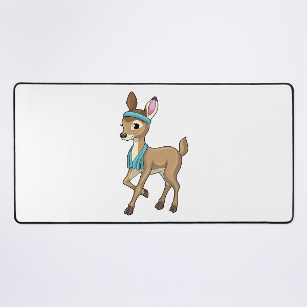 Item preview, Deer at Fitness with Towel designed and sold by Snabdesign84.