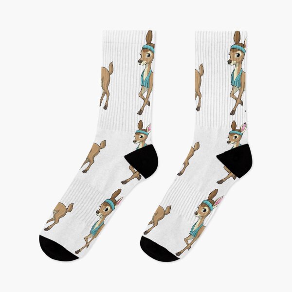 Item preview, Deer at Fitness with Towel designed and sold by Snabdesign84.