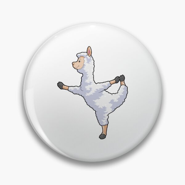 Item preview, Llama Yoga Fitness Gymnastics designed and sold by Snabdesign84.